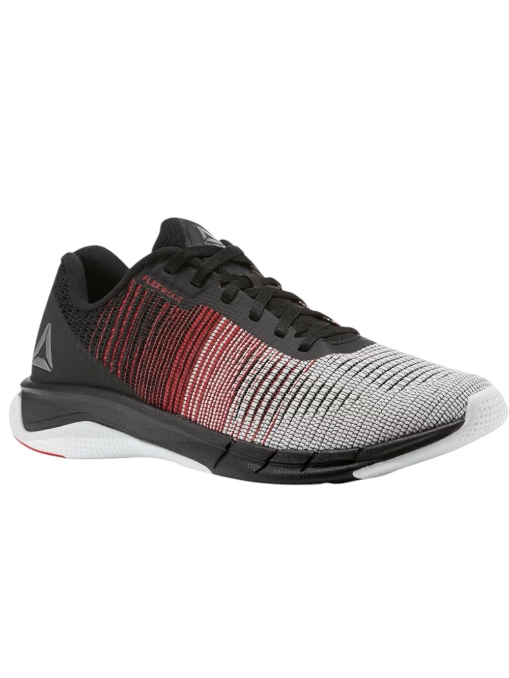 Reebok Men’s FLEXWEAVE RUN black red and white size 14